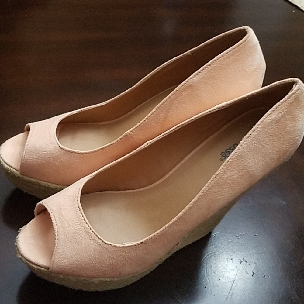 Charlotte Russe Espadrille Wedge Heels